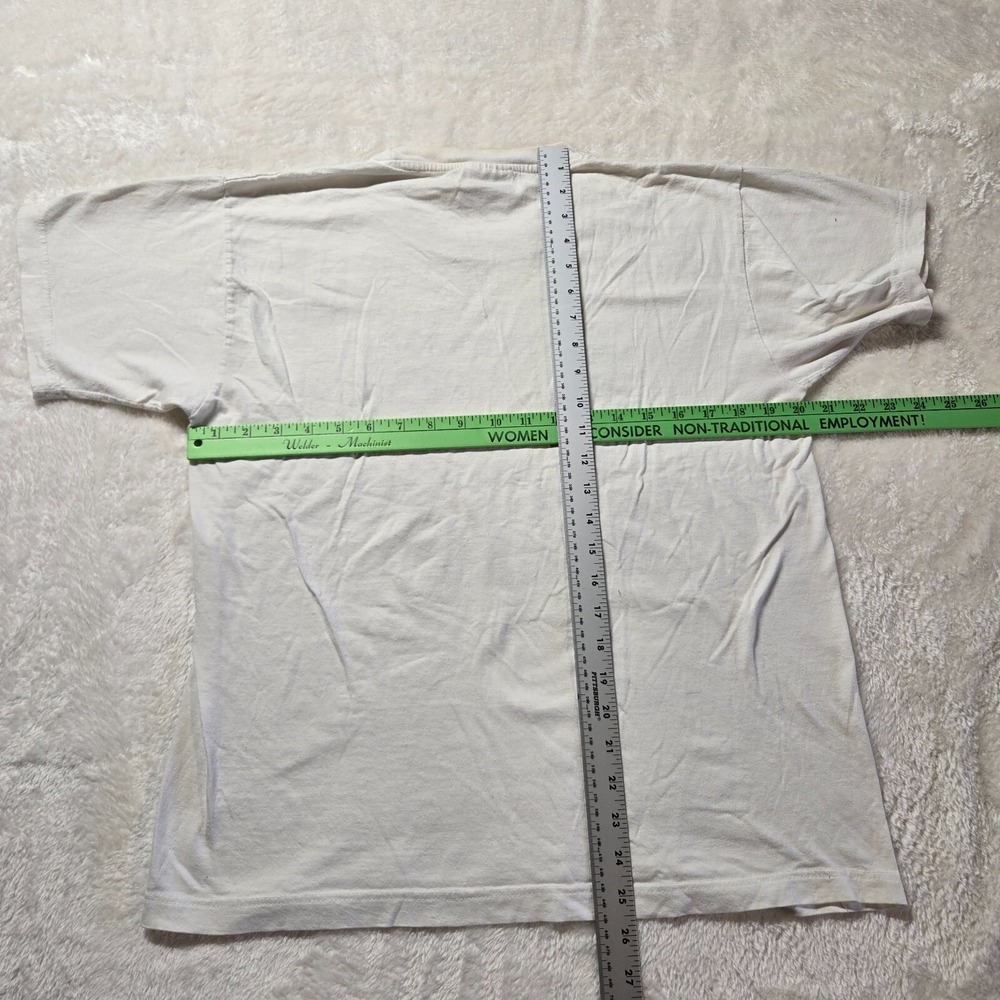 Vintage Totola Bay Shirt Mens Large‎ White British Virgin Island Destination 90s - Picture 7 of 7